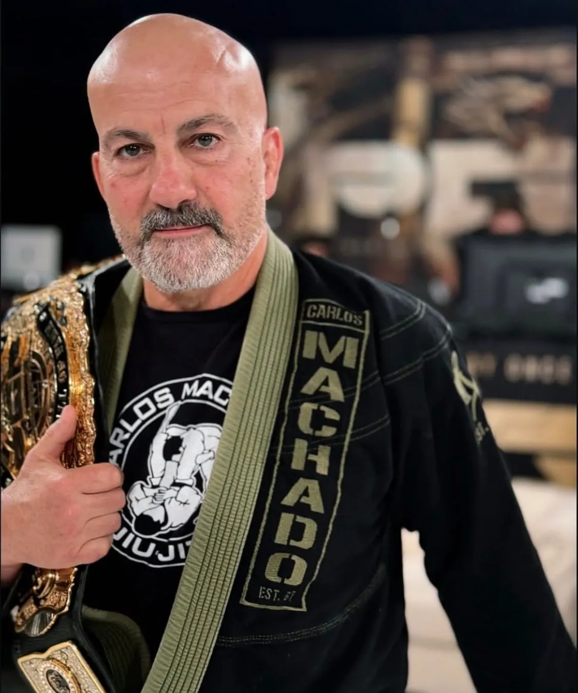 Master Carlos Machado, 8th Degree Coral Belt, founder of the Machado Method Jiu-Jitsu Association