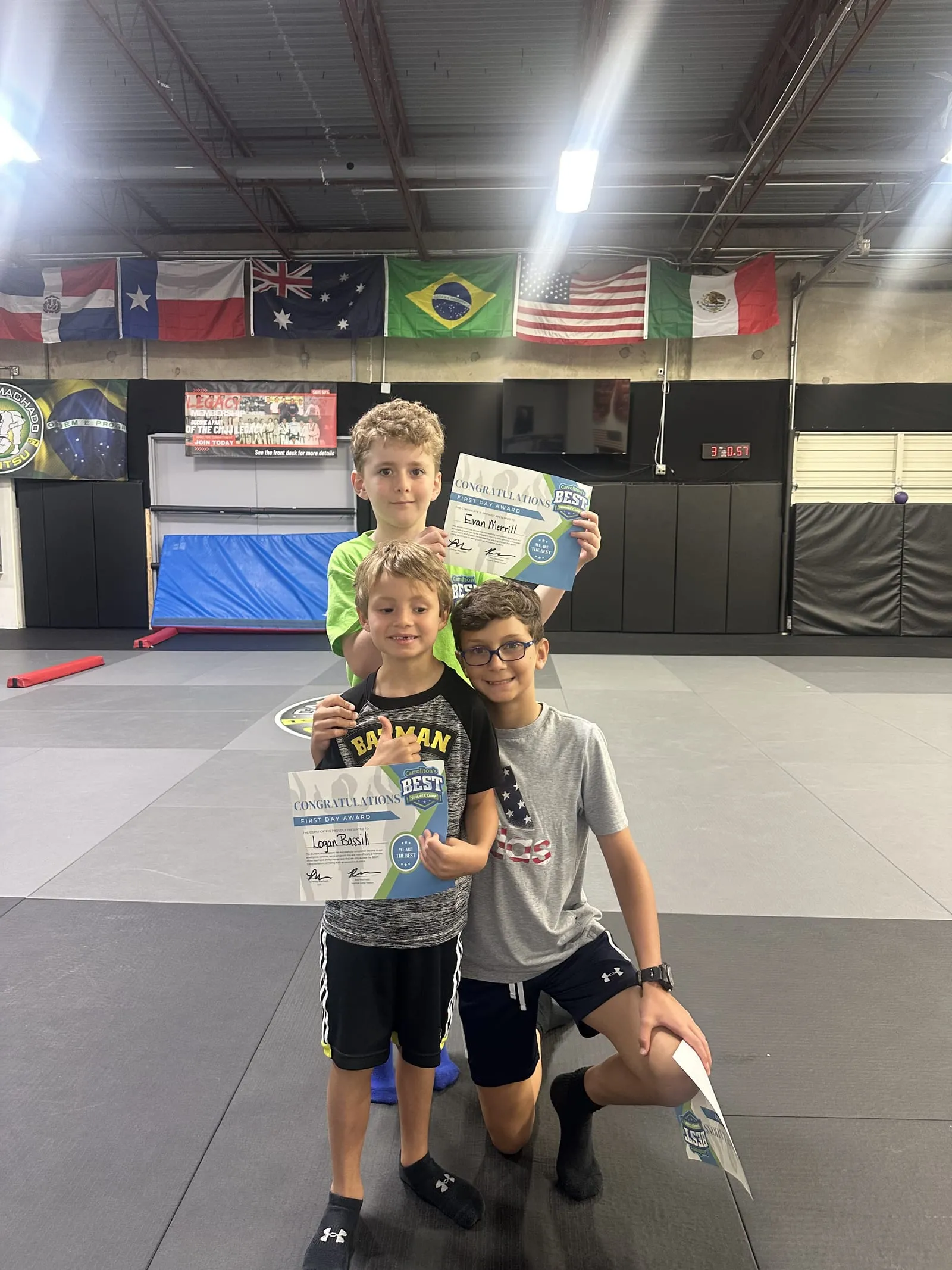 Carrollton's Best after school kids during an activity in Carrollton, TX