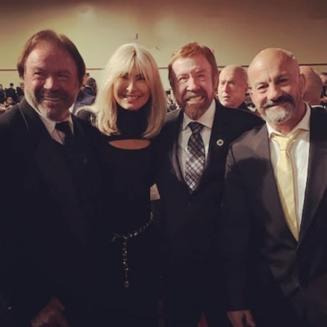Carlos Machado and Chuck Norris
